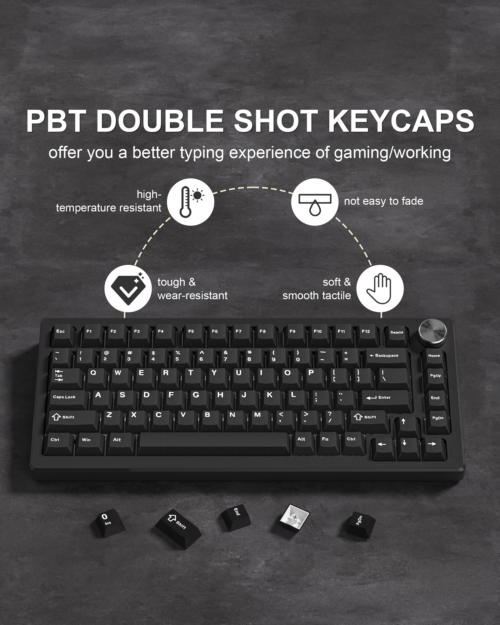 2026 New 133+ Keys Retro Black - Keyboard Gaming Black avis et prix