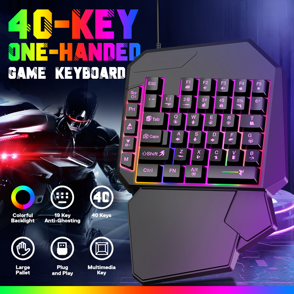 NEW HOT Game Artifact OneHande - Gaming Keyboard Mouse Set avis et prix
