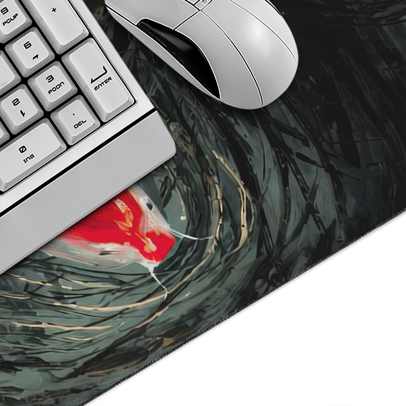 Mouse Pad Red Koi Art Gaming X - Gaming Keyboard Non Mechanical avis et prix
