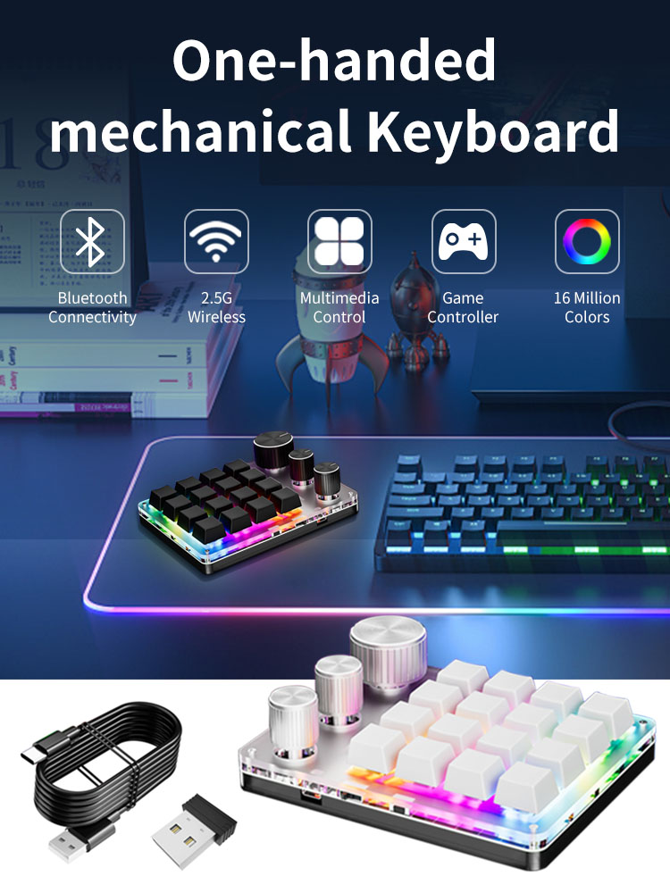 16-Key Custom Mechanical Keybo - Gaming Keyboard Mini Mechanical avis et prix