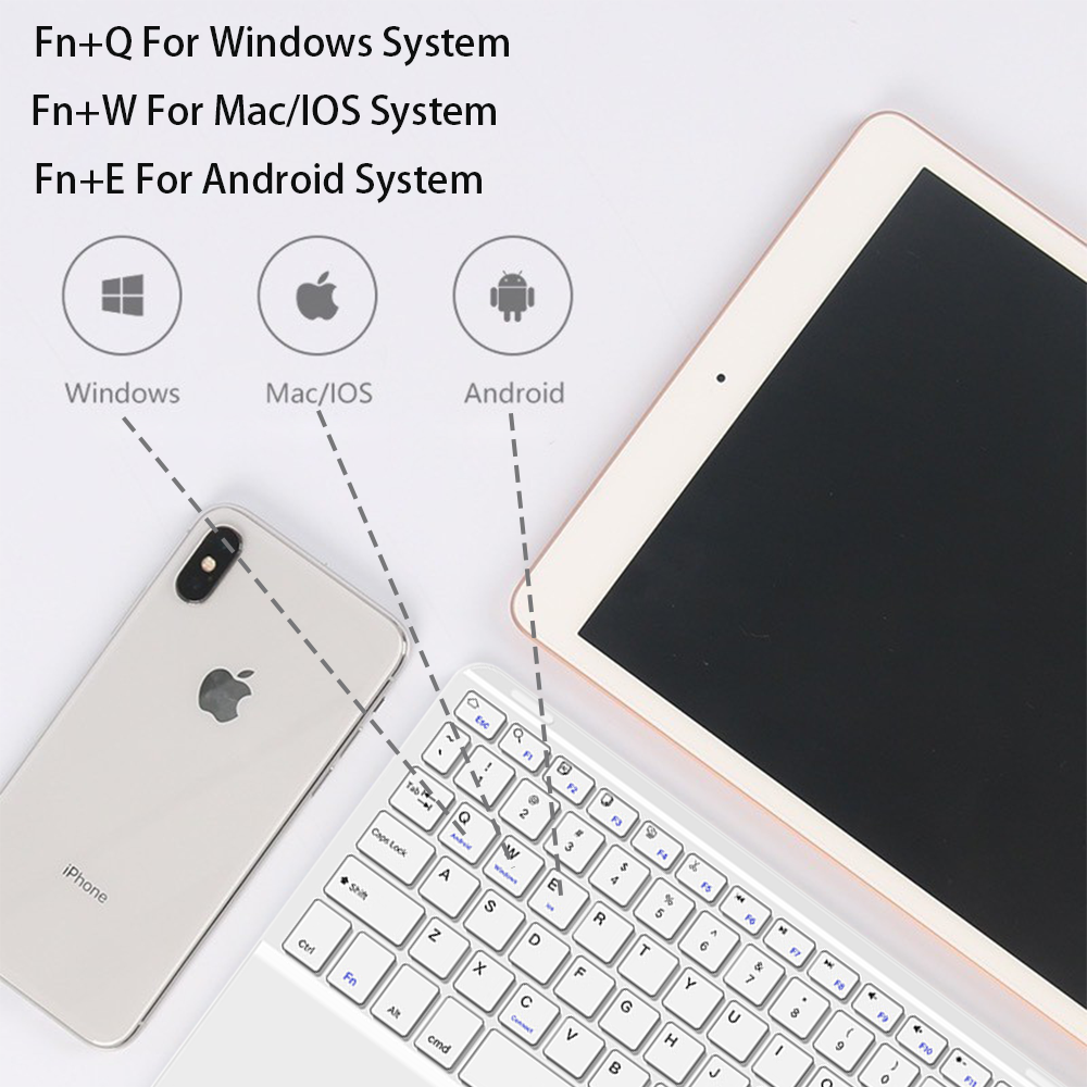 Touchpad Wireless Keyboard and - Gaming Keyboard Wireless avis et prix