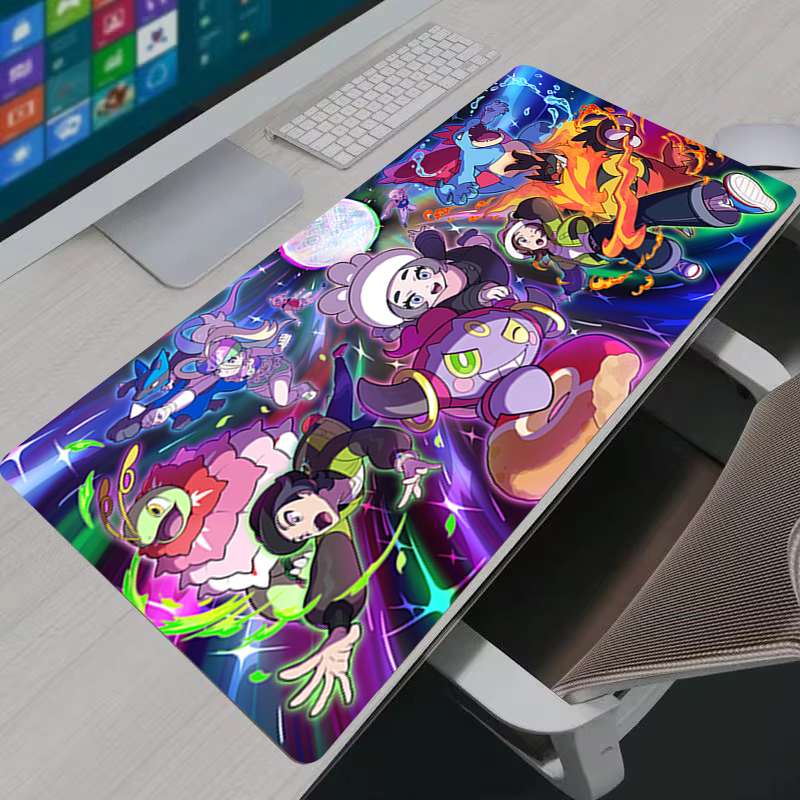 Mouse Pad Large P-pokemon Hoop - Gaming Keyboard Easy To Clean avis et prix