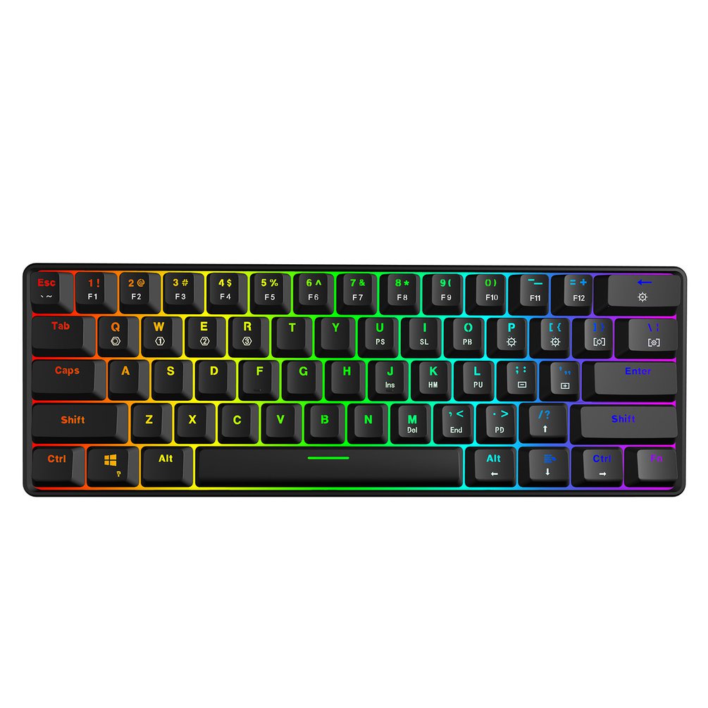 SKYLOONG GK61 Mini Portable 60 - Gaming Keyboard Mini Mechanical avis et prix