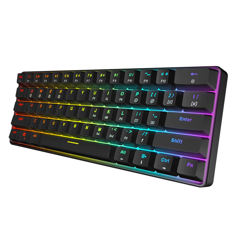 SKYLOONG GK61 Mini Portable 60 - Gaming Keyboard Mini Mechanical avis et prix