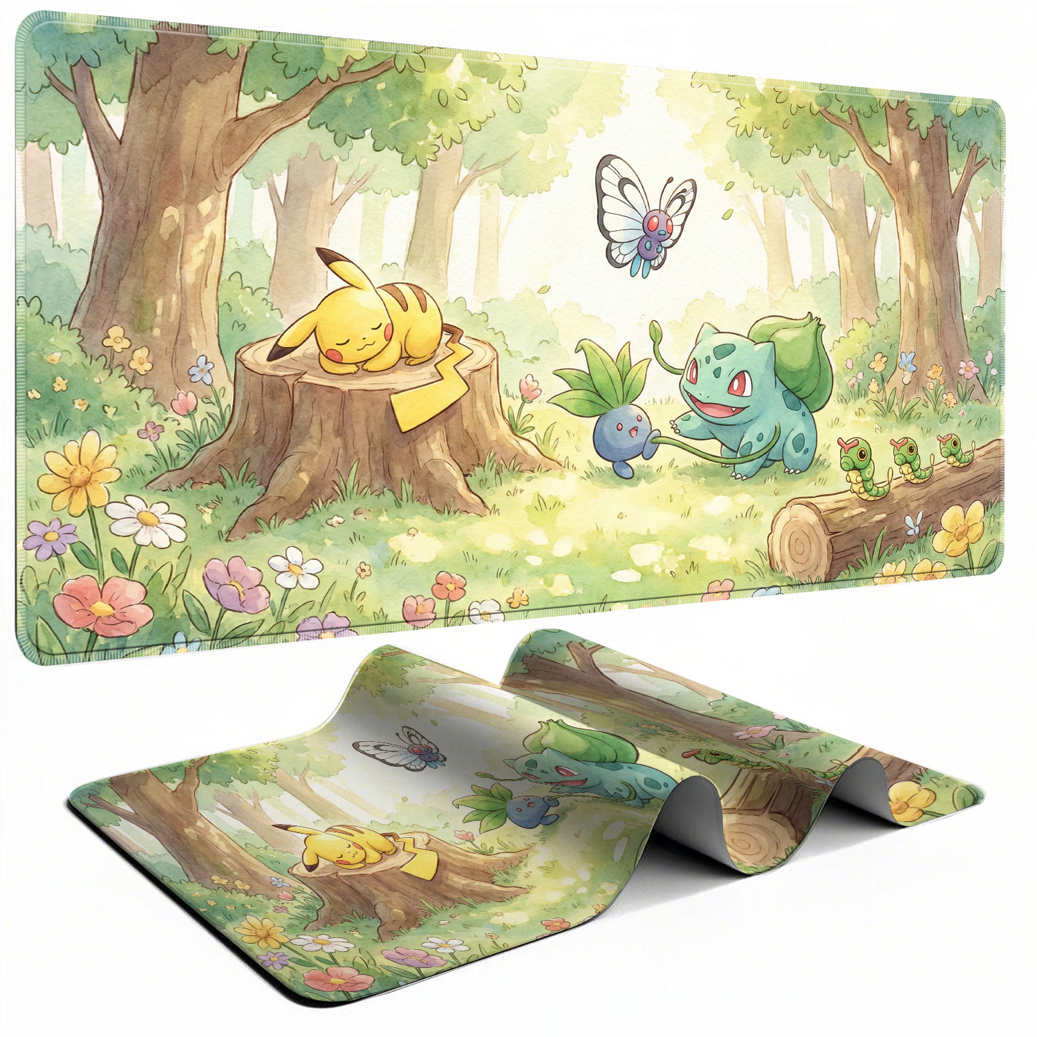 Kawaii Mouse Pad Gaming PC Acc - Gaming Keyboard Easy To Clean avis et prix