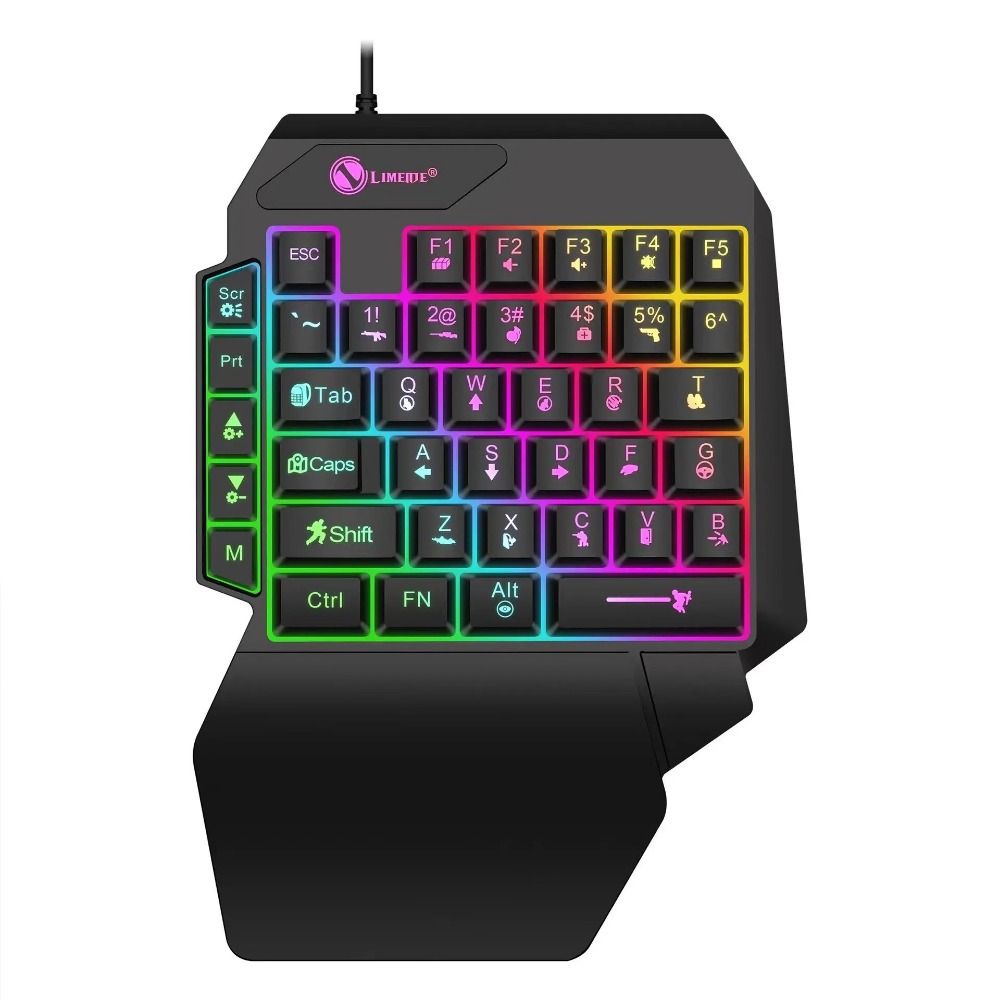 Colorful Mini One Handedly Key - Gaming Keyboard Mini Mechanical avis et prix