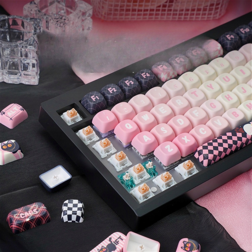 Custom MOA Profile Black Pink  - Keyboard Gaming Black avis et prix
