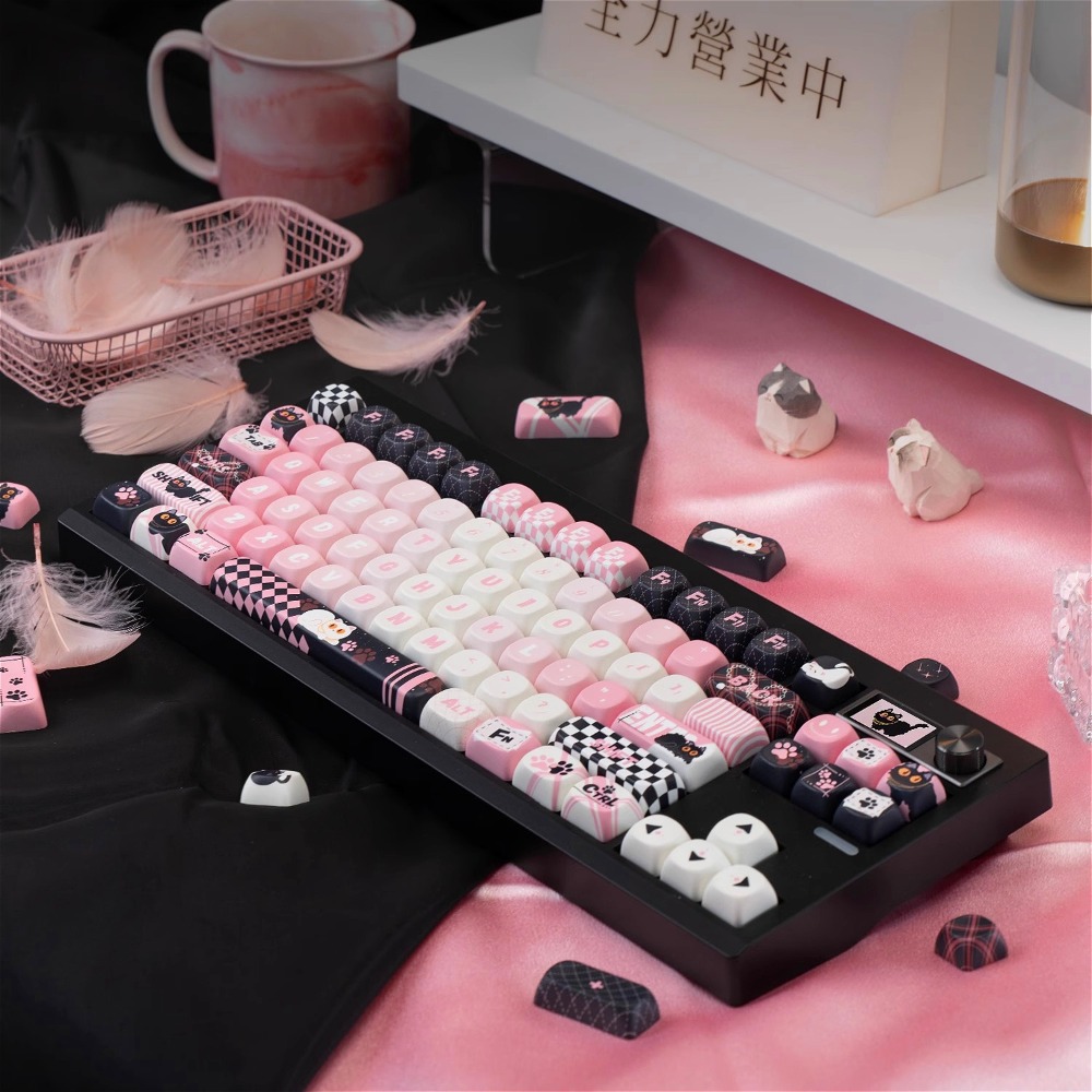 Custom MOA Profile Black Pink  - Keyboard Gaming Black avis et prix