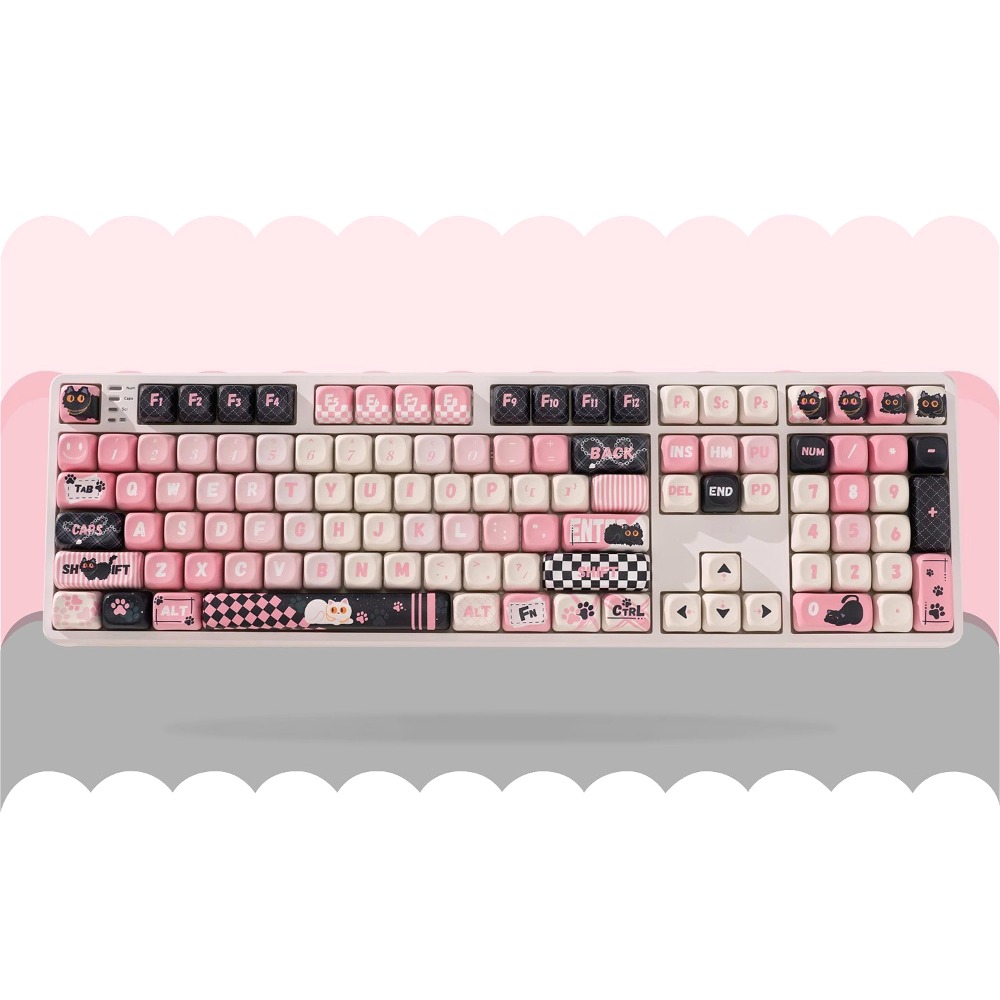 Custom MOA Profile Black Pink  - Keyboard Gaming Black avis et prix
