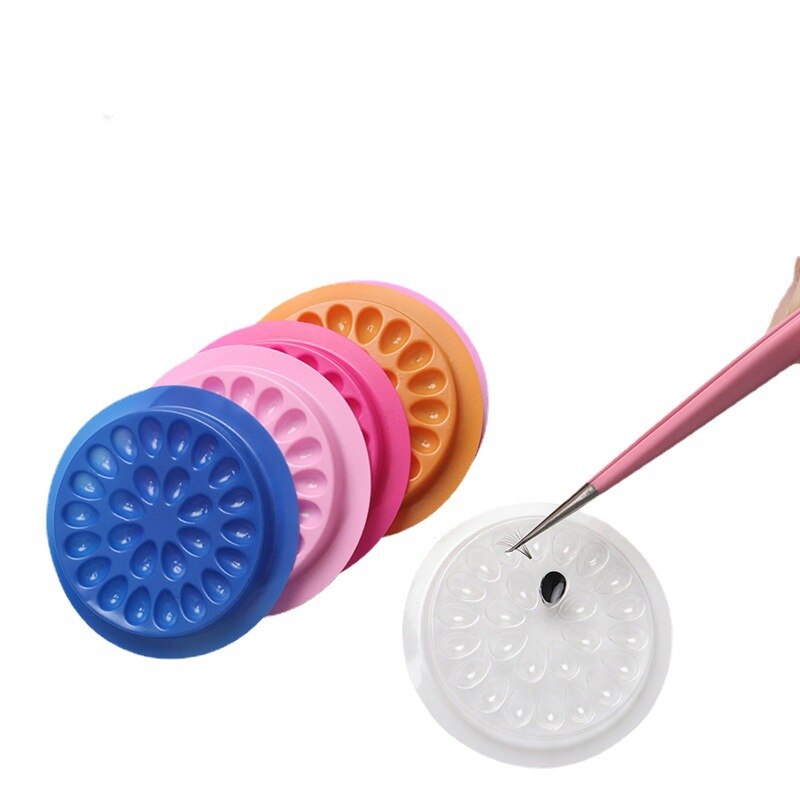 100pcs Eyelash Glue Holder Eye - Gasket Mount Kit avis et prix