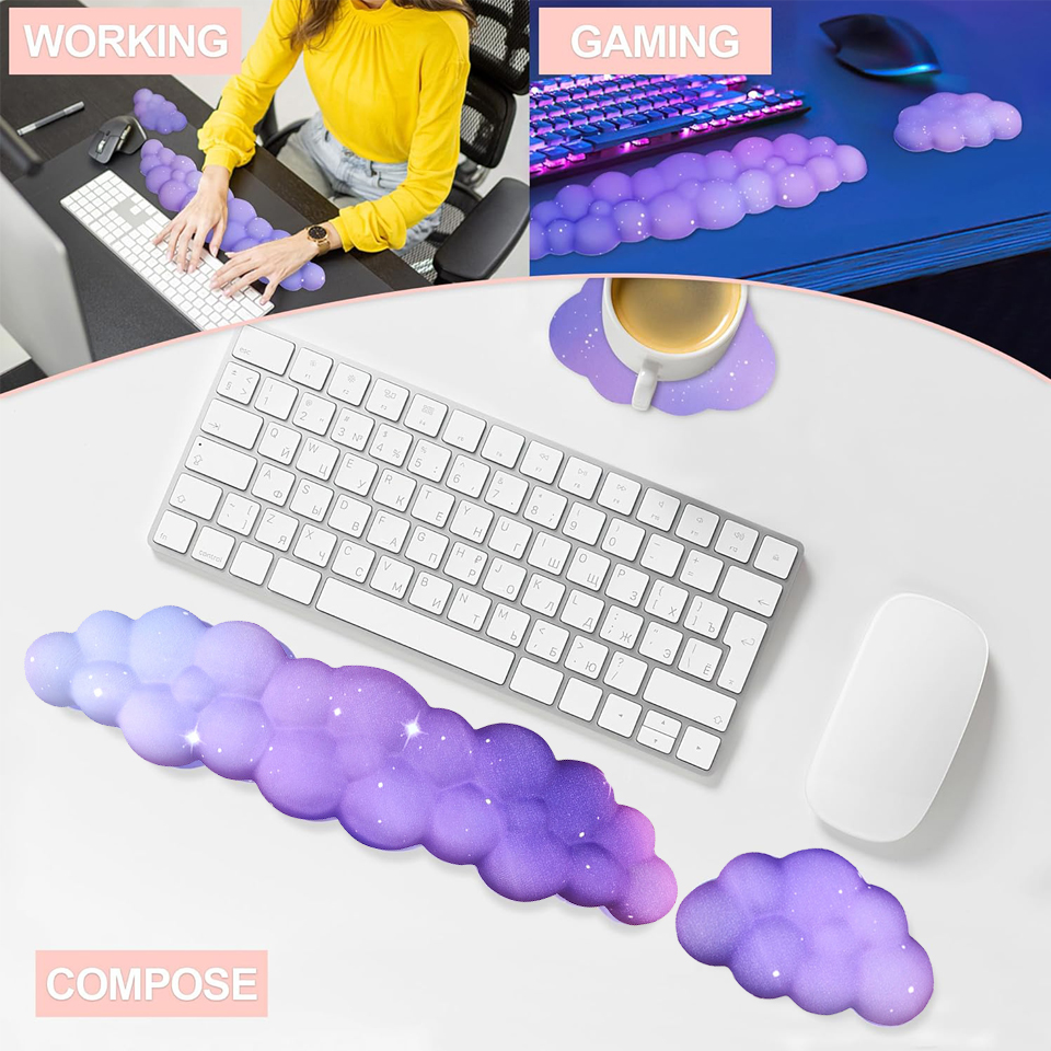 Mouse pad with wrist rest keyb - Keyboard Mouse Bundle Gaming avis et prix