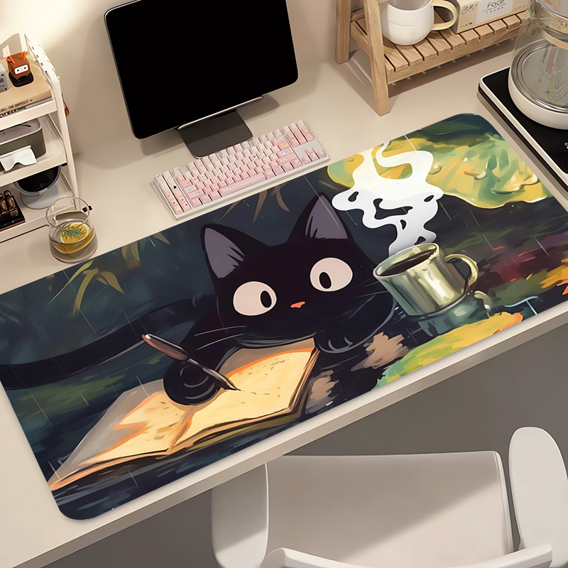 Kawaii Black Cat Silicone Soft - Keyboard Gaming Black avis et prix