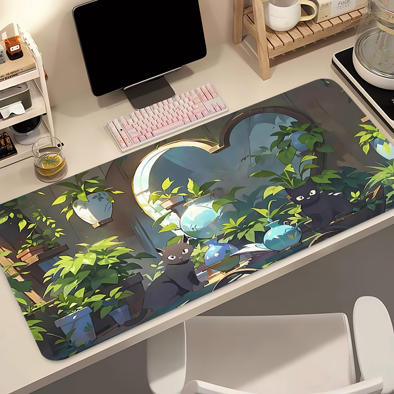 Kawaii Black Cat Silicone Soft - Keyboard Gaming Black avis et prix