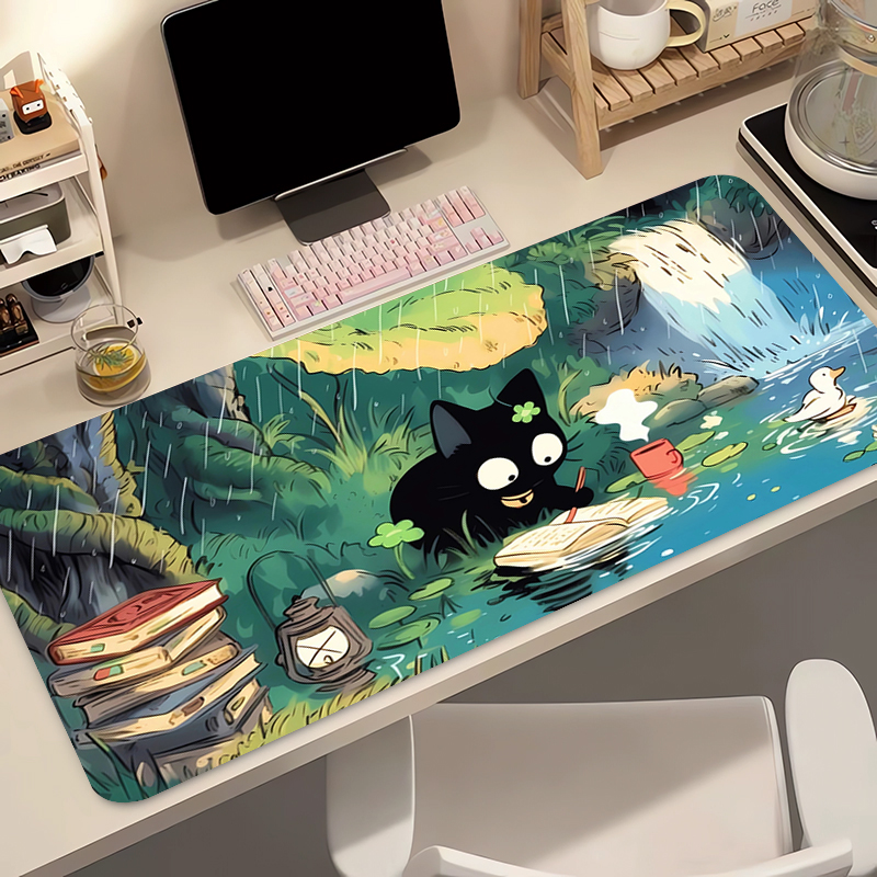 Kawaii Black Cat Silicone Soft - Keyboard Gaming Black avis et prix