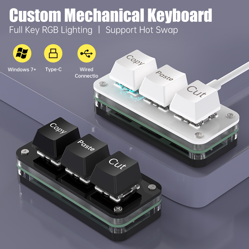 3 Keys Macro Programming Mini  - Gaming Keyboard Mini avis et prix