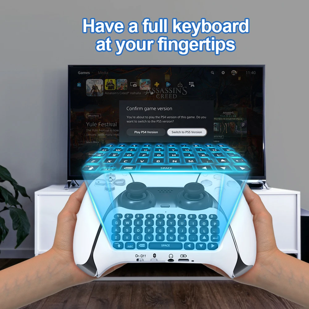 For Ps5 3.5mm Gaming Wireless  - Gaming Keyboard Mini avis et prix