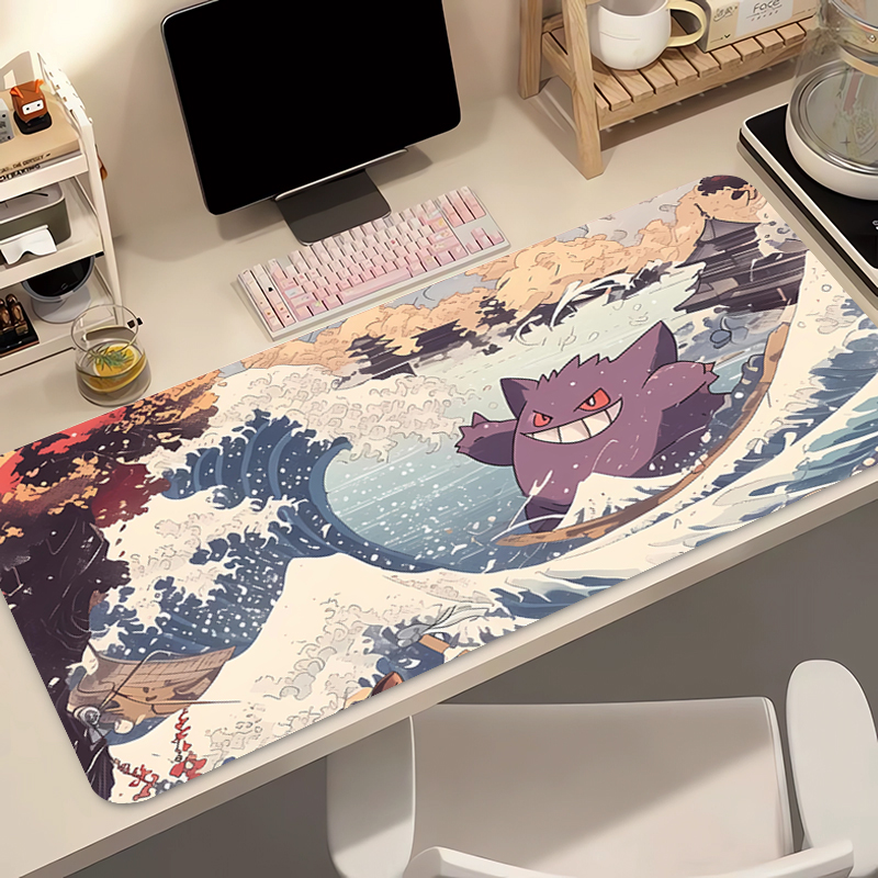 Anime Mouse Pad 90x40cm Pokemo - Gaming Keyboard Easy To Clean avis et prix