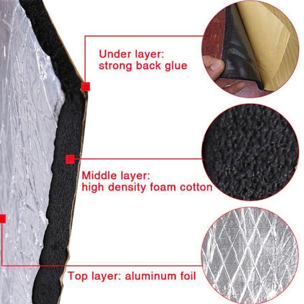 10PCS 5mm Car Sound Deadening  - Pe Foam Sheet avis et prix