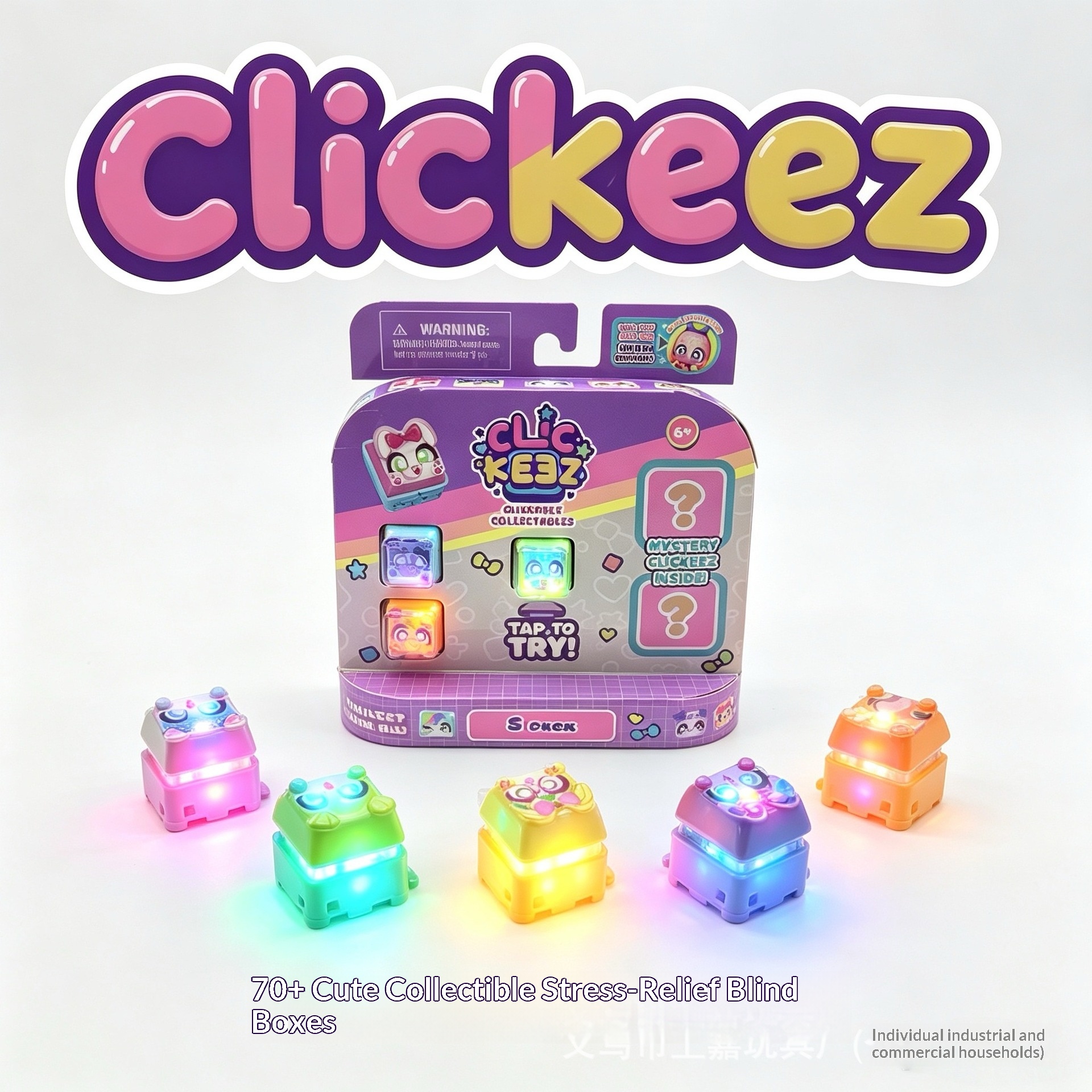 Clickeez Fidget Keycap Keychai - Gaming Keyboard Mechanical avis et prix