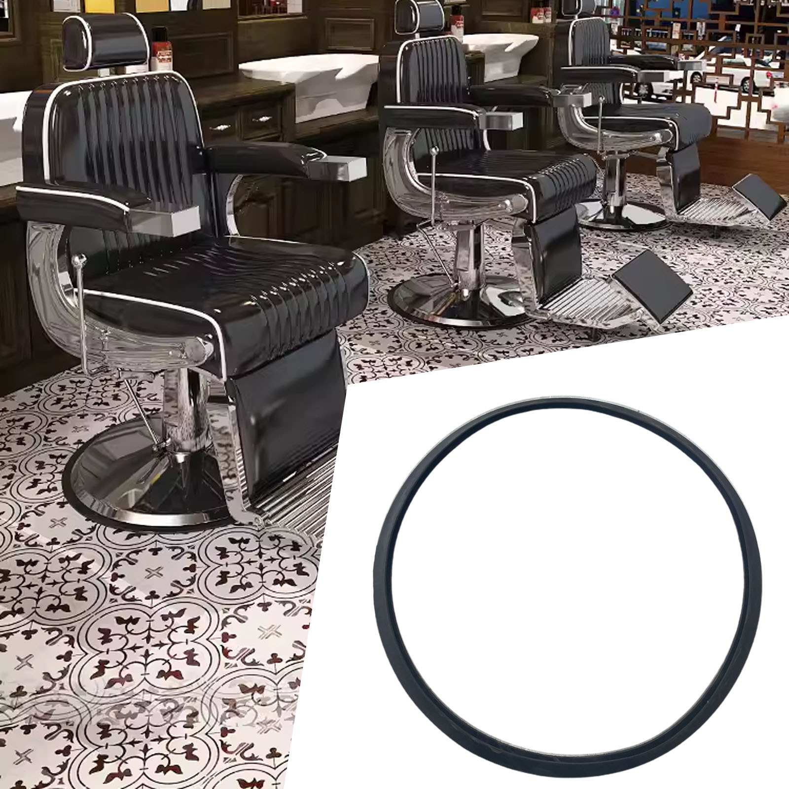 Barber Chair Rubber Base Ring  - Gasket Mount Kit avis et prix