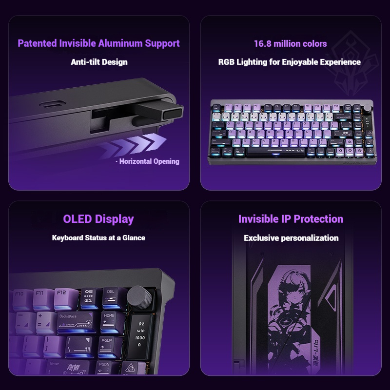 Colorful StarChase 87 Magnetic - Gaming Keyboard Mechanical avis et prix