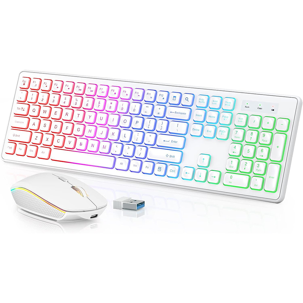 Backlit Wireless Keyboard and  - Gaming Keyboard And Mouse Combo avis et prix