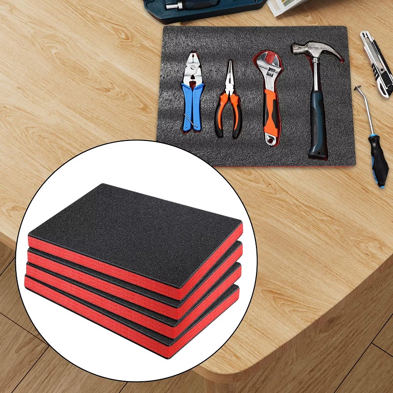 2/4pcs EPE Toolbox Foam for Or - Pe Foam Sheet avis et prix