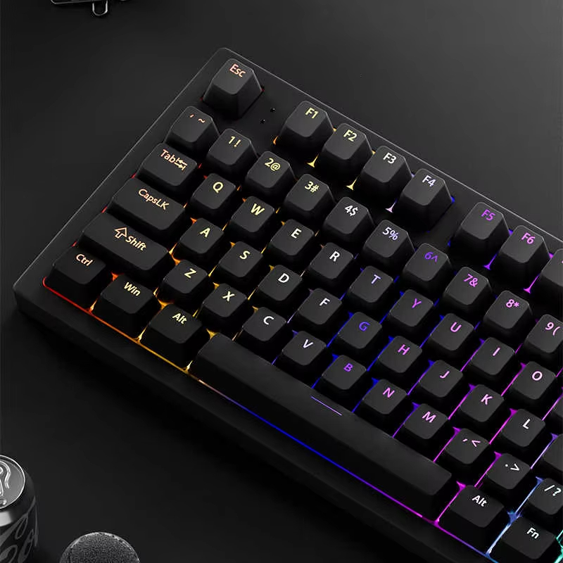 130+ Keys Black Custom Double  - Keyboard Gaming Black avis et prix