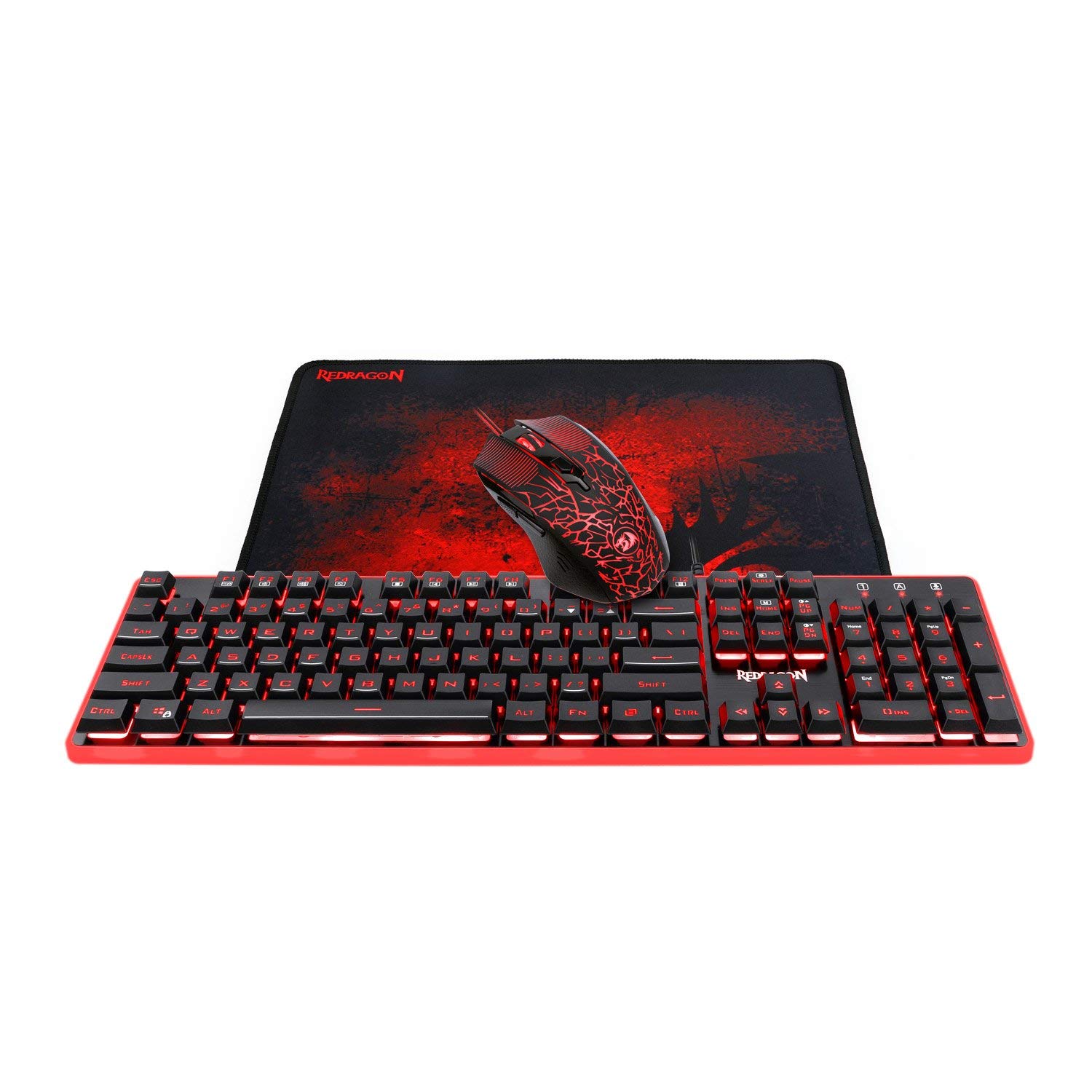 Redragon S107 Gaming Keyboard  - Gaming Keyboard And Mouse Combo avis et prix